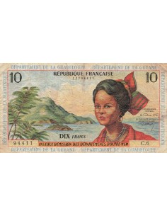 Antilles Françaises 10 francs 1964