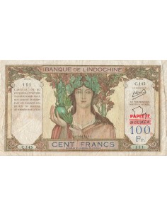 Tahiti 100 francs 1940