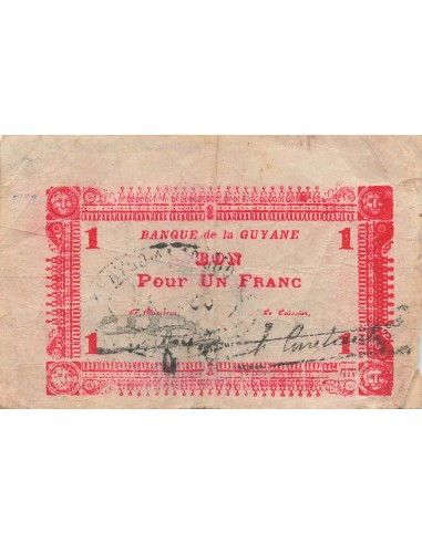 Guyane Française 1 franc 1942