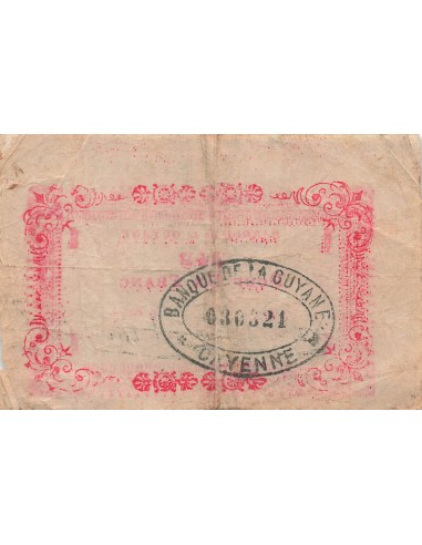 Guyane Française 1 franc 1942