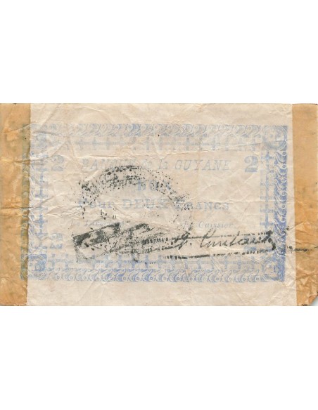 Guyane Française 2 francs 1942