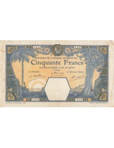 B A O 50 francs 1929