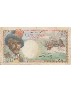 AEF 50 francs 1947