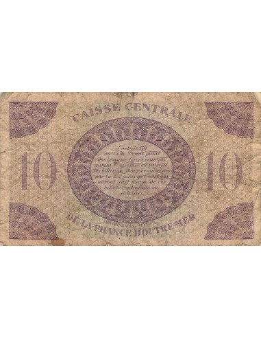 Guadeloupe 10 francs 1944