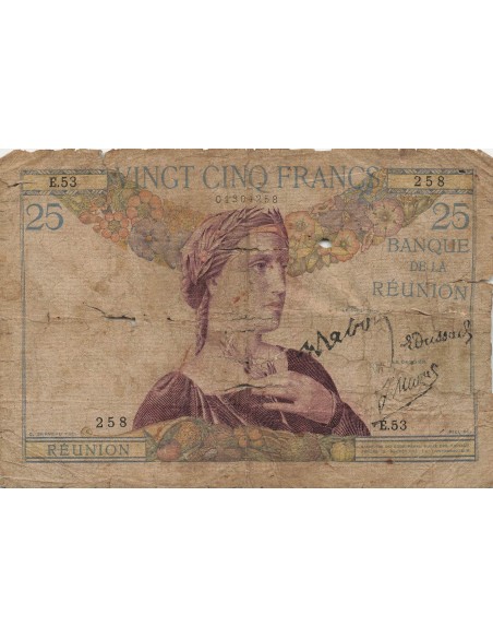 Réunion 1 25 francs 1930