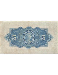 Martinique 5 francs 1944 2