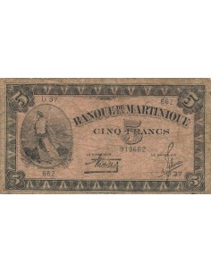 Martinique 5 francs 1944