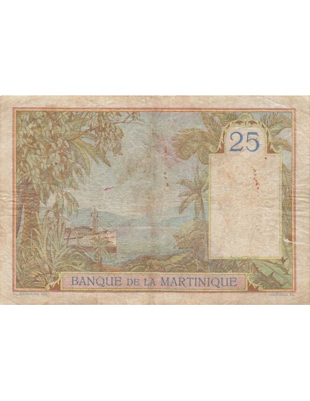 Martinique 25 francs 1930