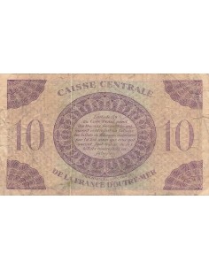 Guadeloupe 10 francs 1944 2