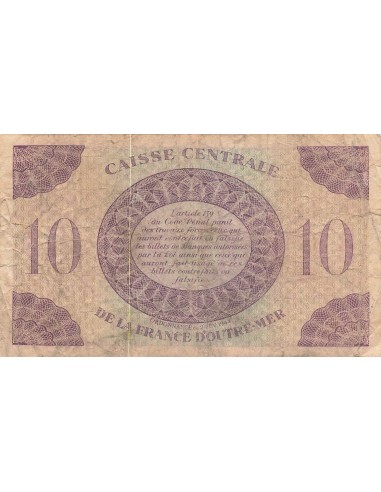 Guadeloupe 10 francs 1944