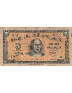Guadeloupe 5 francs 1942