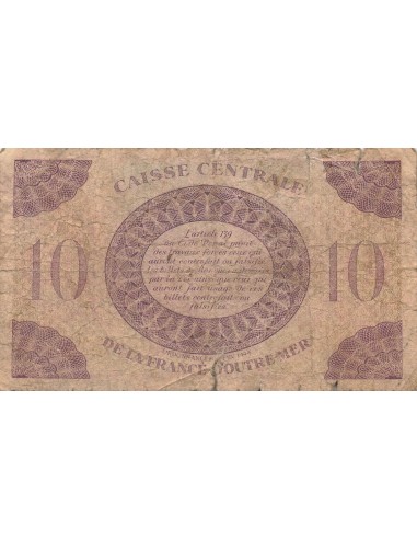Guadeloupe 10 francs 1944
