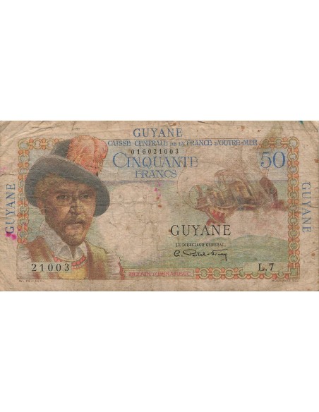 Guyane Française 50 francs 1947