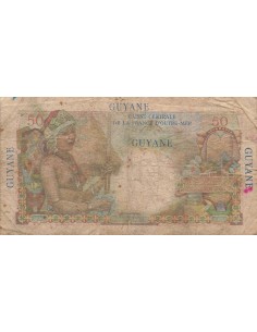 Guyane Française 50 francs 1947 2