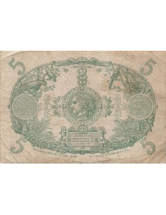 Martinique 5 francs 1934 2