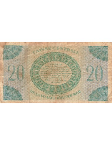 Guadeloupe 20 francs 1944