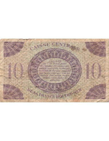 Guadeloupe 10 francs 1944