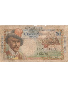 Guadeloupe 50 francs 1946