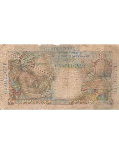 Guadeloupe 50 francs 1946