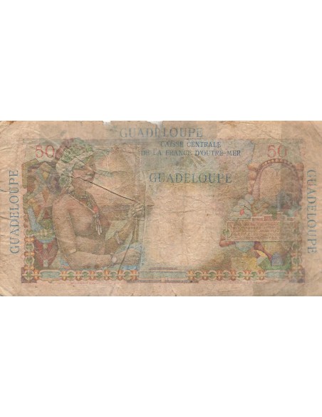 Guadeloupe 50 francs 1946