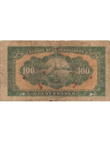 Guadeloupe 100 francs 1942