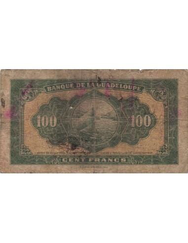 Guadeloupe 100 francs 1942
