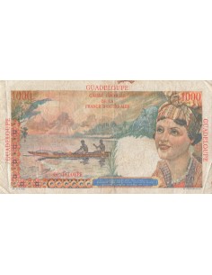 Guadeloupe 1000 francs 1947 2