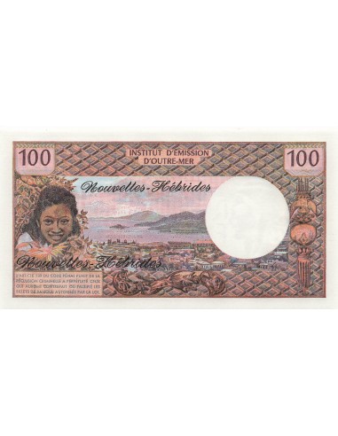 Nouvelles Hébrides 100 francs 1975