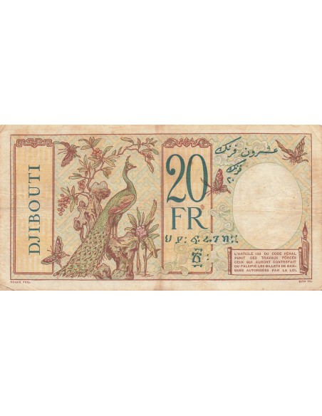 Djibouti 20 francs 1928