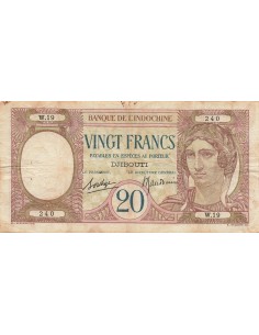Djibouti 20 francs 1928
