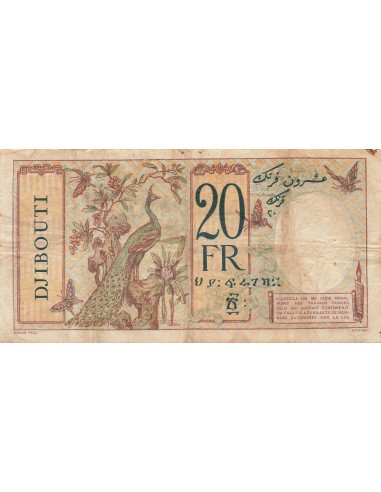 Djibouti 20 francs 1928