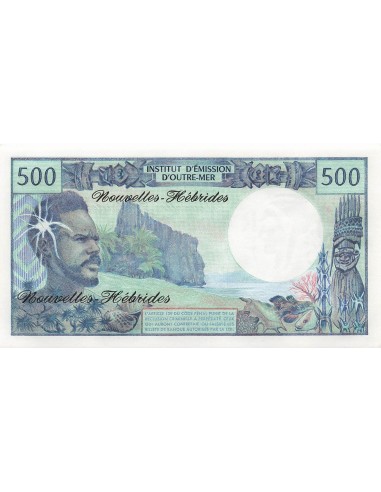 Nouvelles Hébrides 500 francs 1980