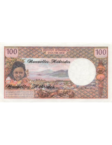 Nouvelles Hébrides 100 francs 1977