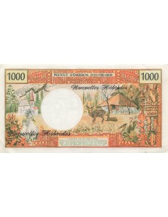 Nouvelles Hébrides 1000 francs 1975 2