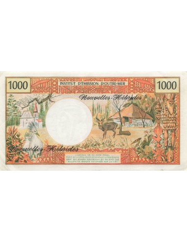 Nouvelles Hébrides 1000 francs 1975