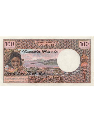 Nouvelles Hébrides 100 francs 1975