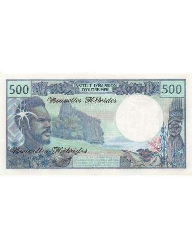 Nouvelles Hébrides 500 francs 1970