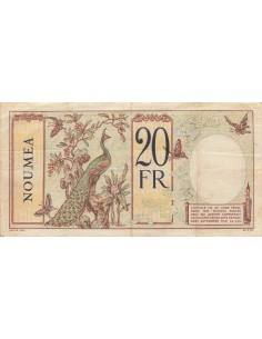 Nouvelles Hébrides 20 francs 1941 2