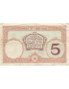 Nouvelles Hébrides 5 francs 1941 2