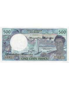 Nouvelles Hébrides 500 francs 1980
