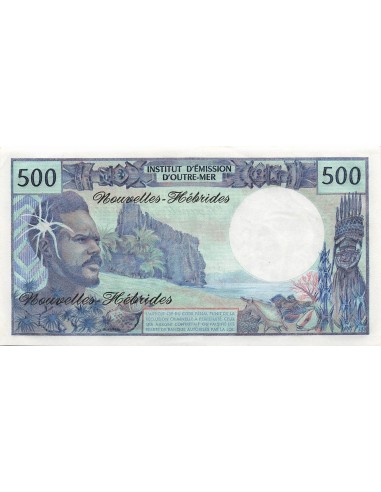Nouvelles Hébrides 500 francs 1980