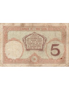 Nouvelles Hébrides 5 francs 1941 2
