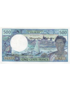 Nouvelles Hébrides 500 francs 1980