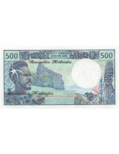 Nouvelles Hébrides 500 francs 1980 2