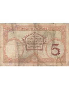 Nouvelles Hébrides 5 francs 1941 2