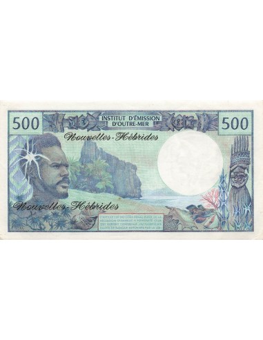 Nouvelles Hébrides 500 francs 1980