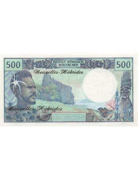 Nouvelles Hébrides 500 francs 1980