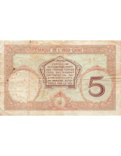 Nouvelles Hébrides 5 francs 1941 2