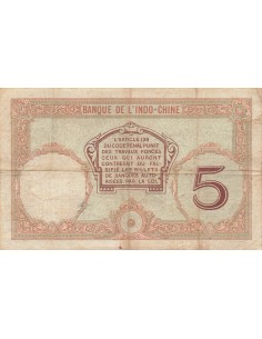 Nouvelles Hébrides 5 francs 1941 2