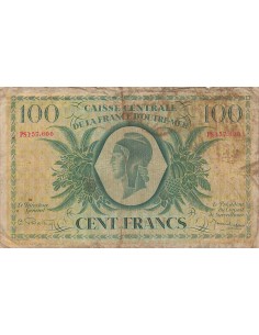 AEF 100 francs 1944